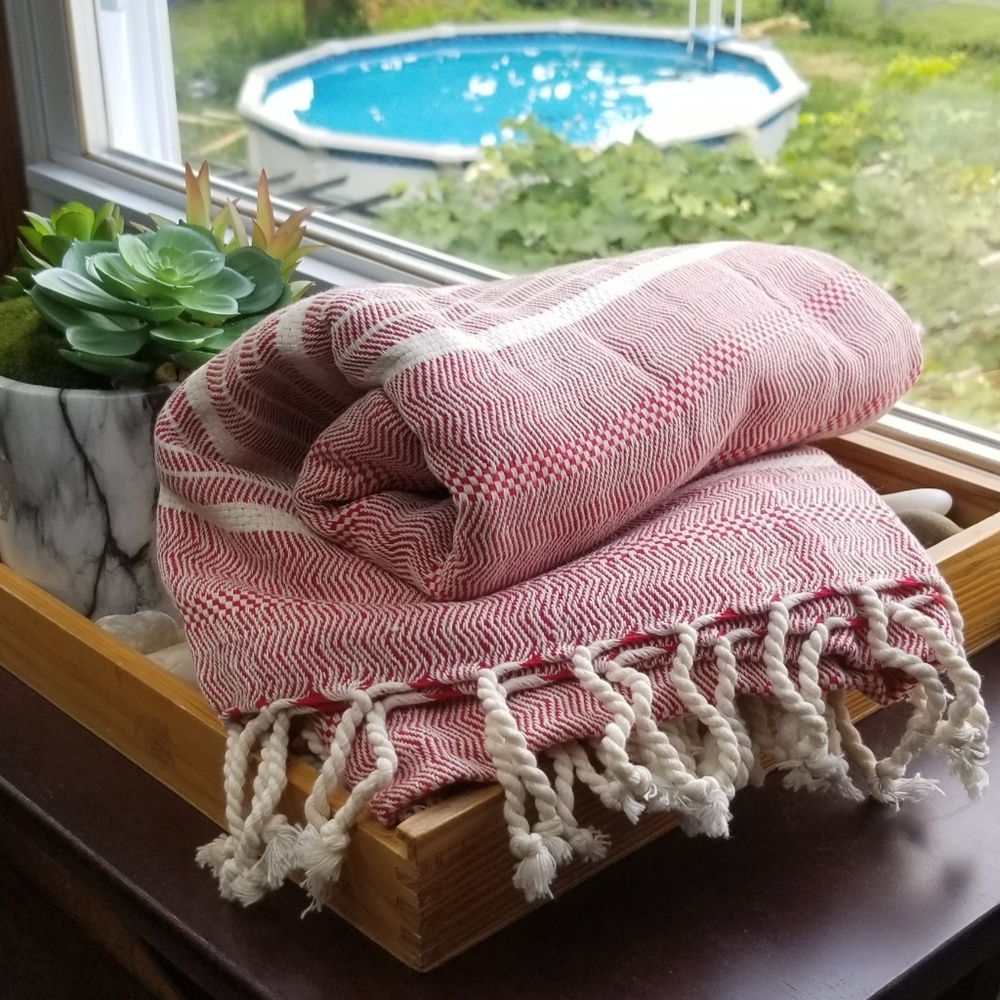 💥LAST ONE💥 Turkish Beach Towel Wraps 100% Cotton - Picture 2 of 3
